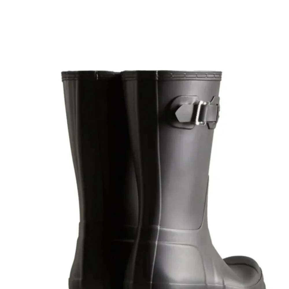 Hunter Original Short Black Rubber Rain Boots Womens Sizes 6,7,8,9,10 NWT